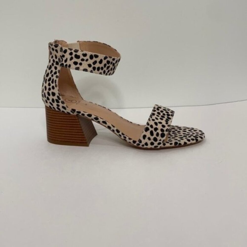 Addition Elle Wide Ankle Strap Cheetah Print Sandal size 10W NWOB - Picture 2 of 9